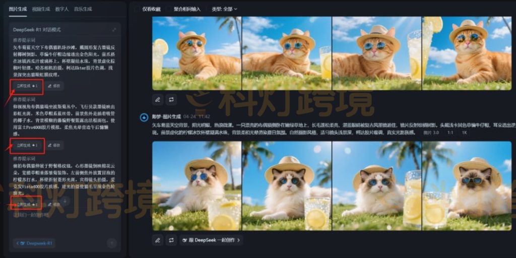 DeepSeek、即梦AI和豆包组合使用攻略 跨境电商产品图一键生成