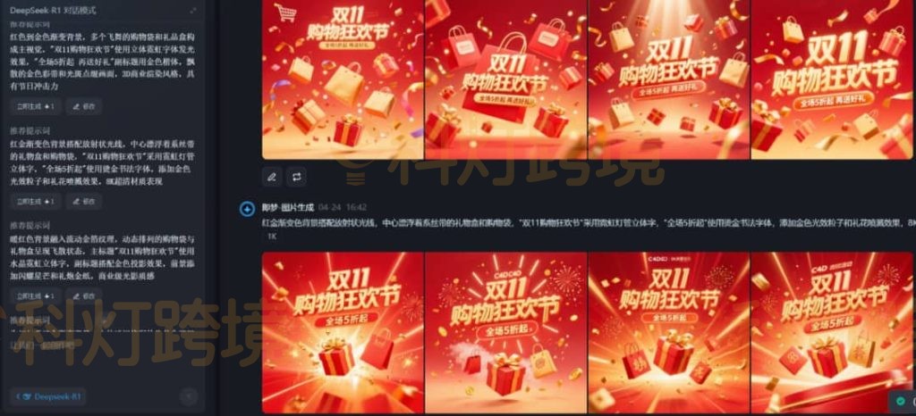 DeepSeek、即梦AI和豆包组合使用攻略 跨境电商产品图一键生成