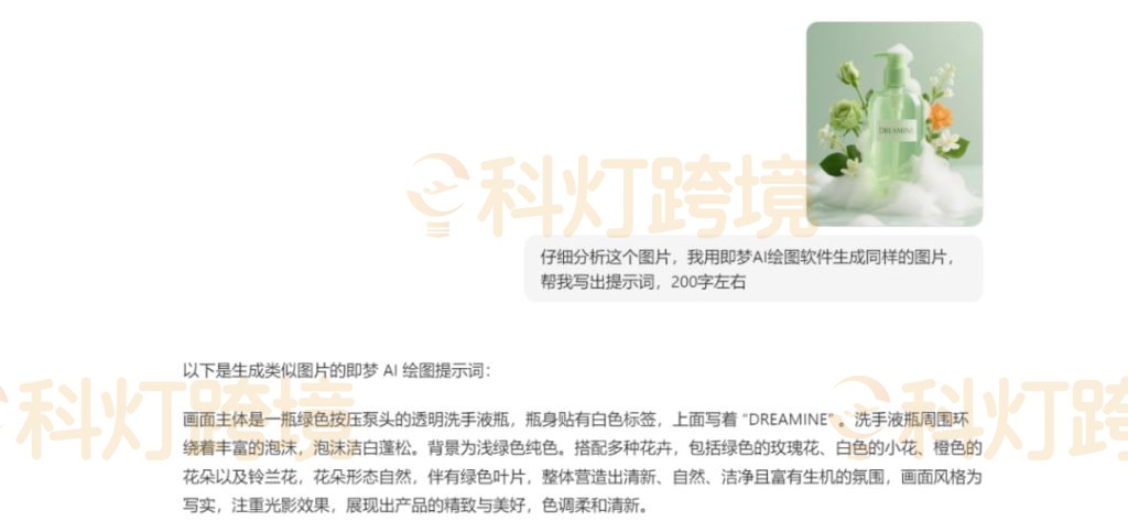 DeepSeek、即梦AI和豆包组合使用攻略 跨境电商产品图一键生成
