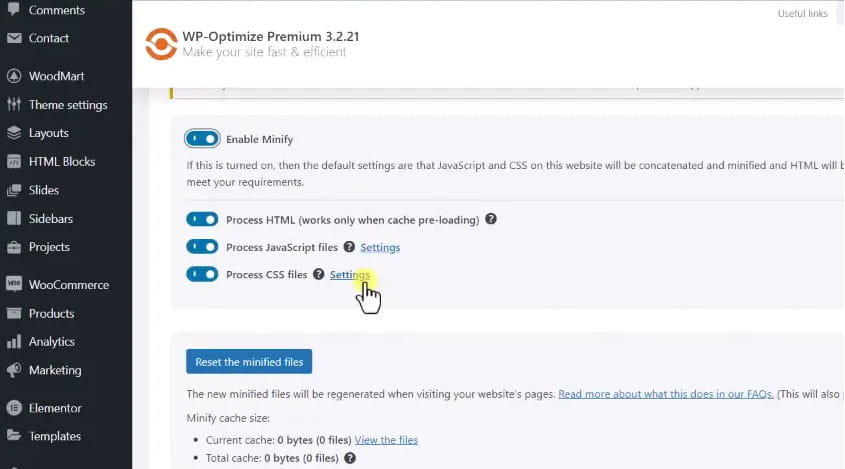 WordPress WP Optimize缓存插件使用教程