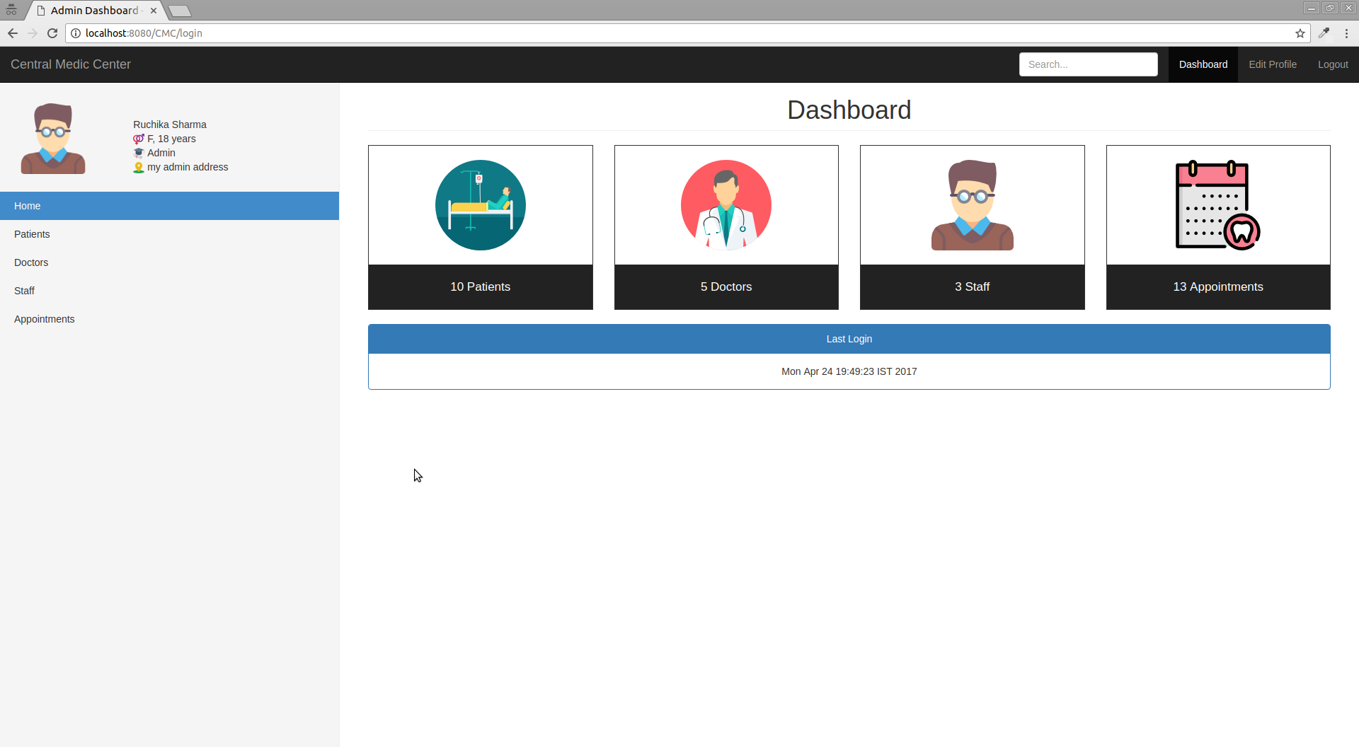 193642959250090AdminDashboard-1 医院管理系统源码