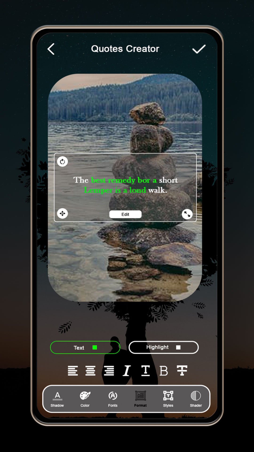 Quote Writer – Instagram 的 Quote Maker 应用程序 – 在照片编辑器和照片文本编辑器上添加文本文本源代码