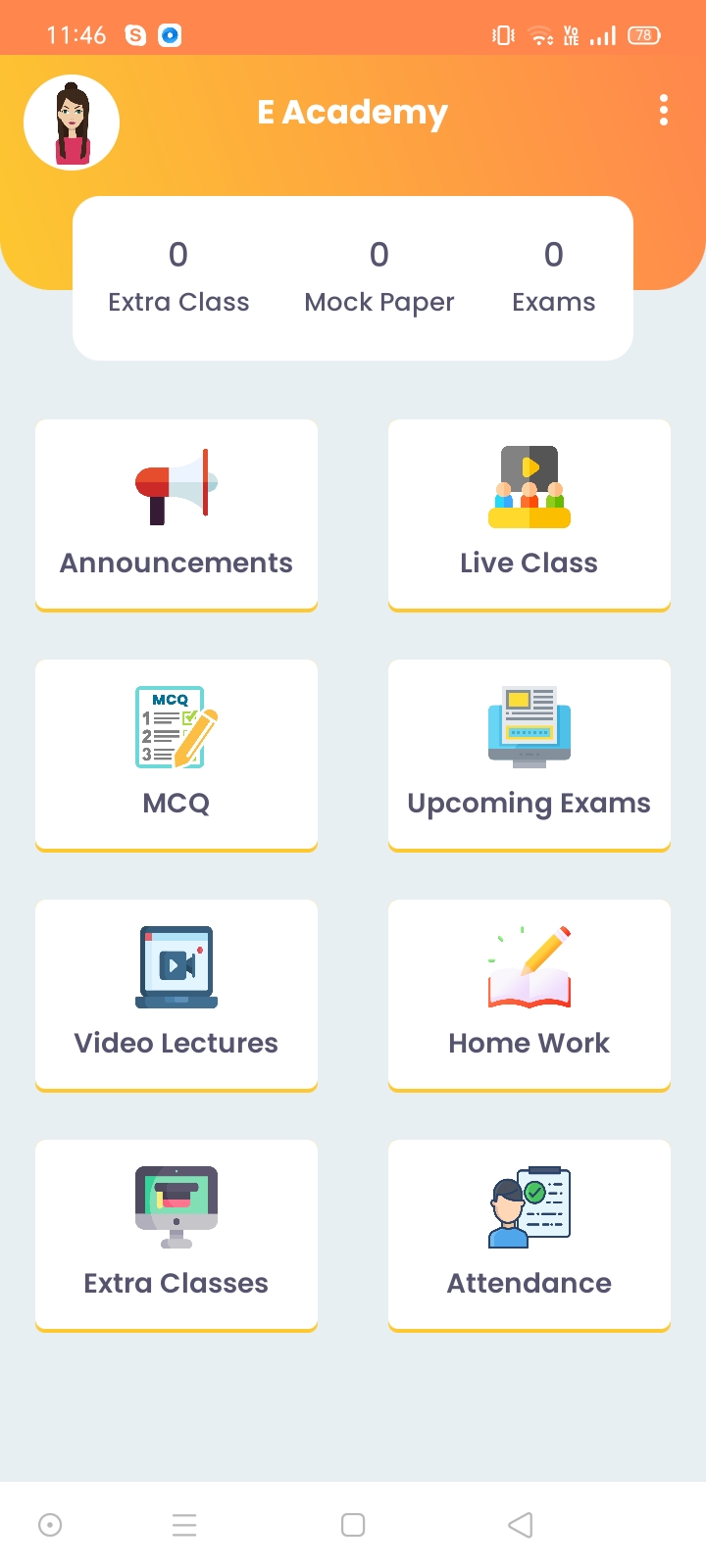 E-Academy – 在线课程/学院/学费和课程管理(Android 应用程序 + 管理面板)源代码