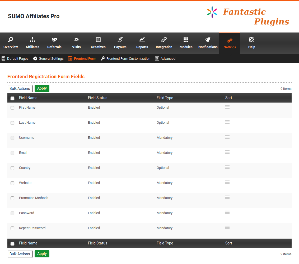 SUMO Affiliates Pro – WordPress 附属插件源代码