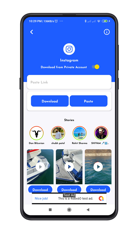 多合一状态保护程序 – FB、Insta、WA Story Saver 和 MxTakaTak、Moj、Josh 等视频保护程序源代码
