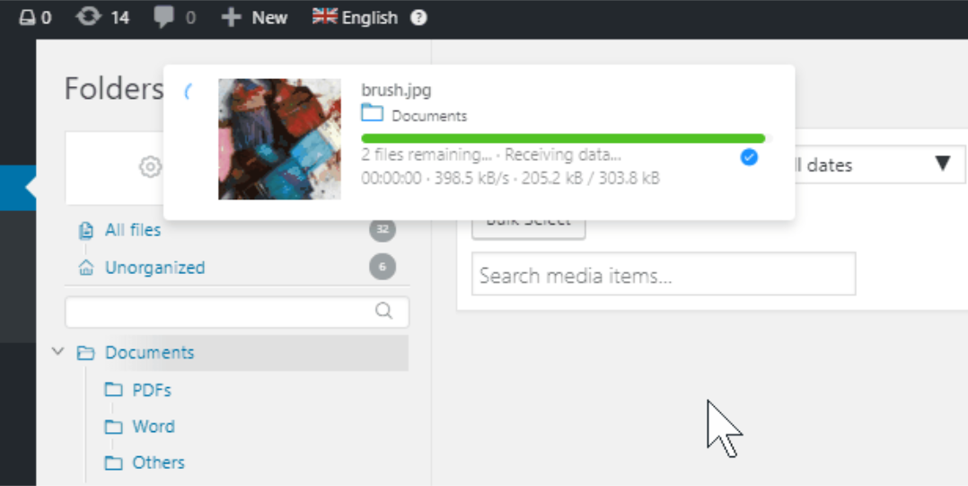 WordPress 真实物理媒体:物理媒体文件夹和 SEO 重写源代码