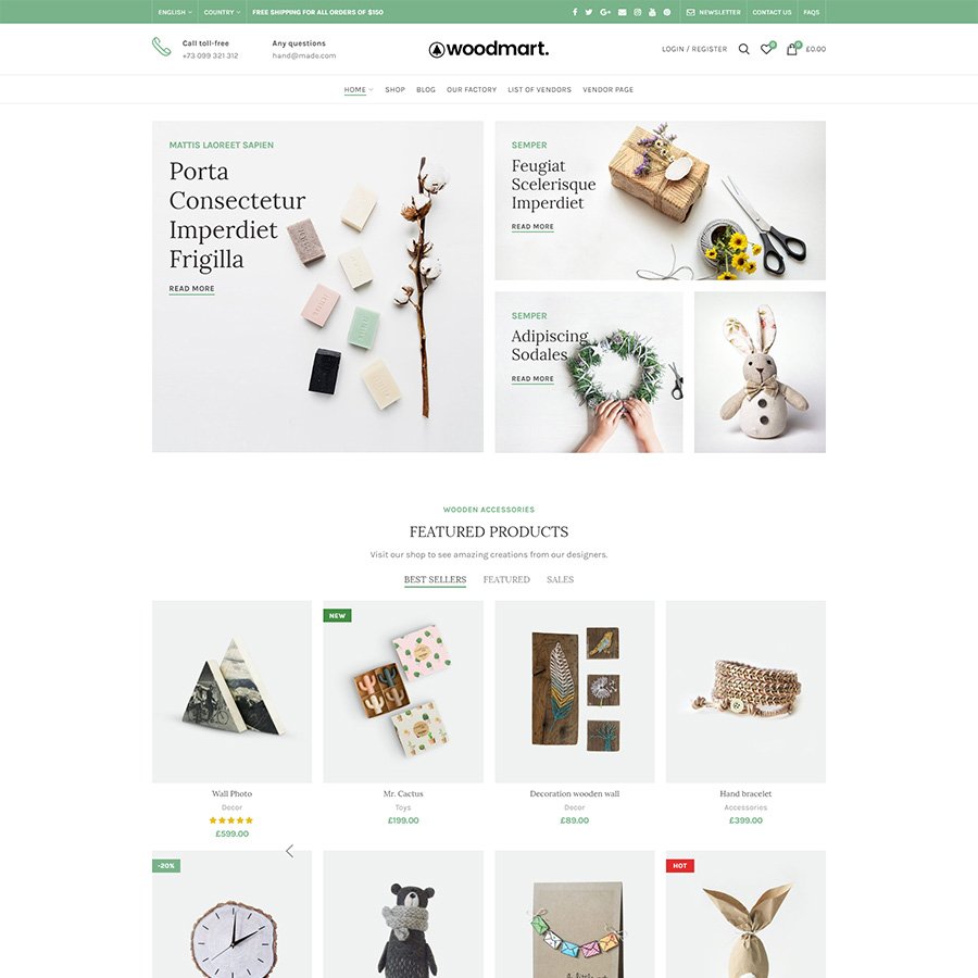 WoodMart 6.0.2 – 响应式 WooCommerce WordPress 主题源代码