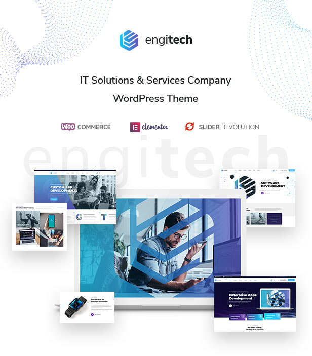 Engitech – IT 解决方案和服务 WordPress 主题源代码