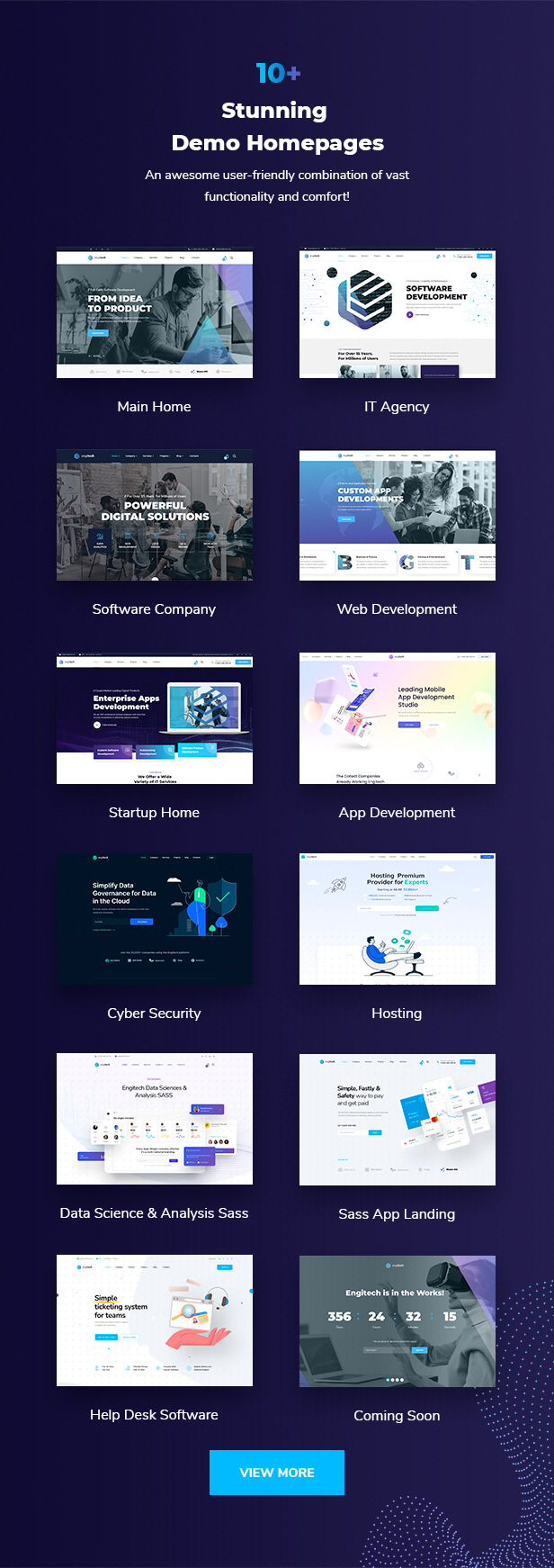 Engitech – IT 解决方案和服务 WordPress 主题源代码