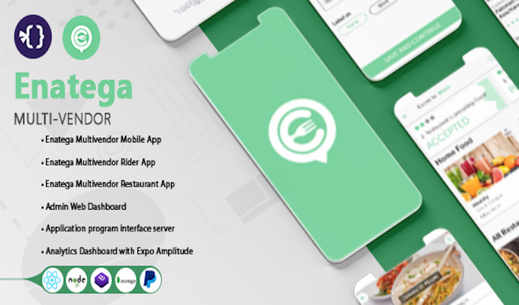 Enatega 送餐和杂货应用程序源代码