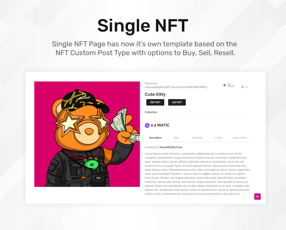 Enefti – NFT 市场核心源代码