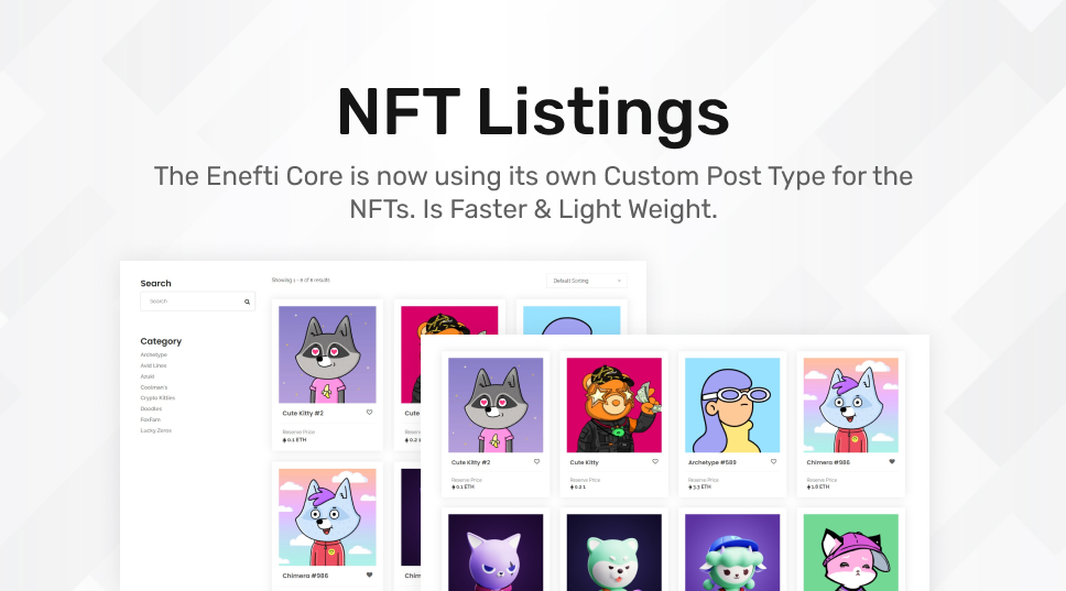 Enefti – NFT 市场核心源代码