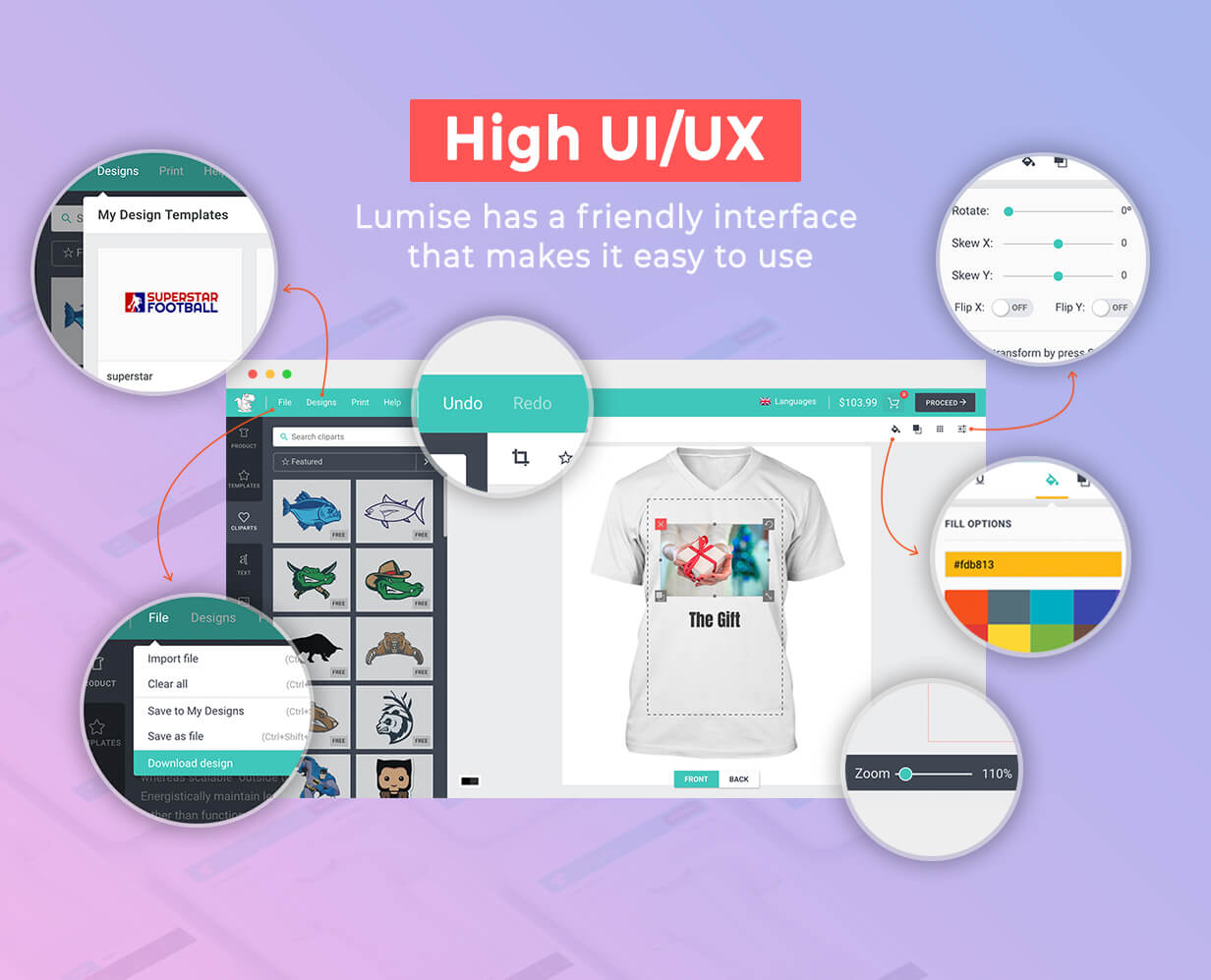 WooCommerce WordPress 产品设计师 | 发光源代码