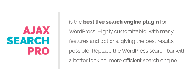 Ajax Search Pro – 实时 WordPress 搜索和过滤插件源代码