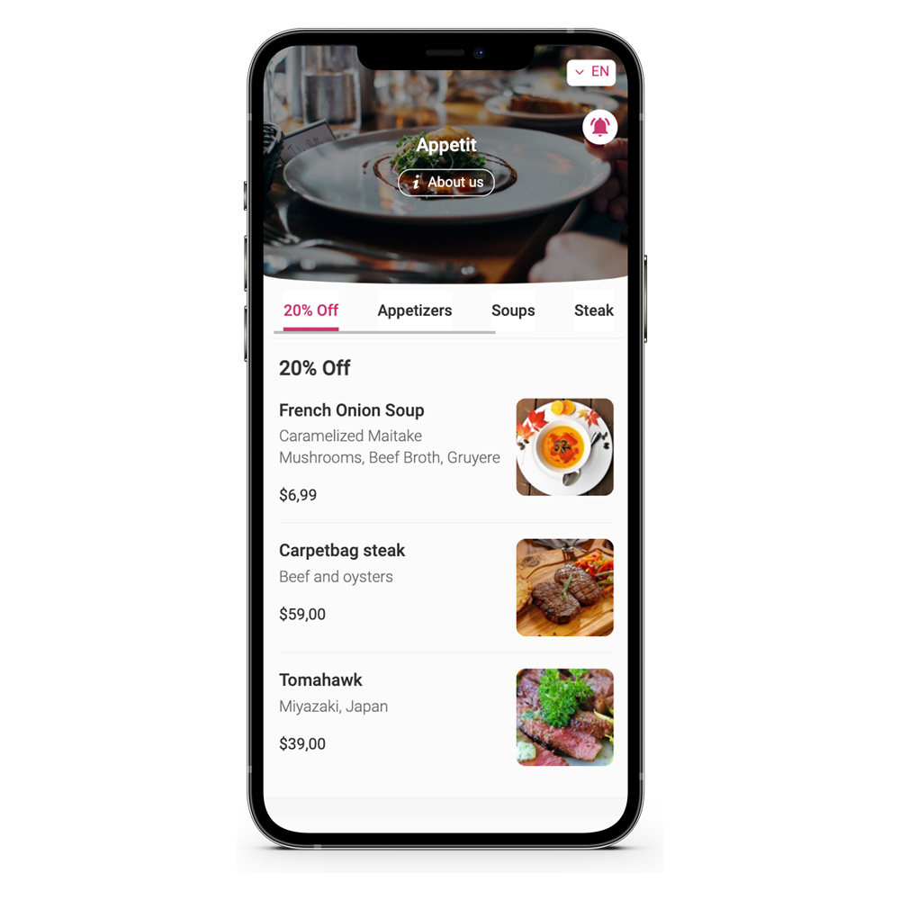 InstaFood – WordPress 的 QR 菜单、送餐、取货和堂食源代码