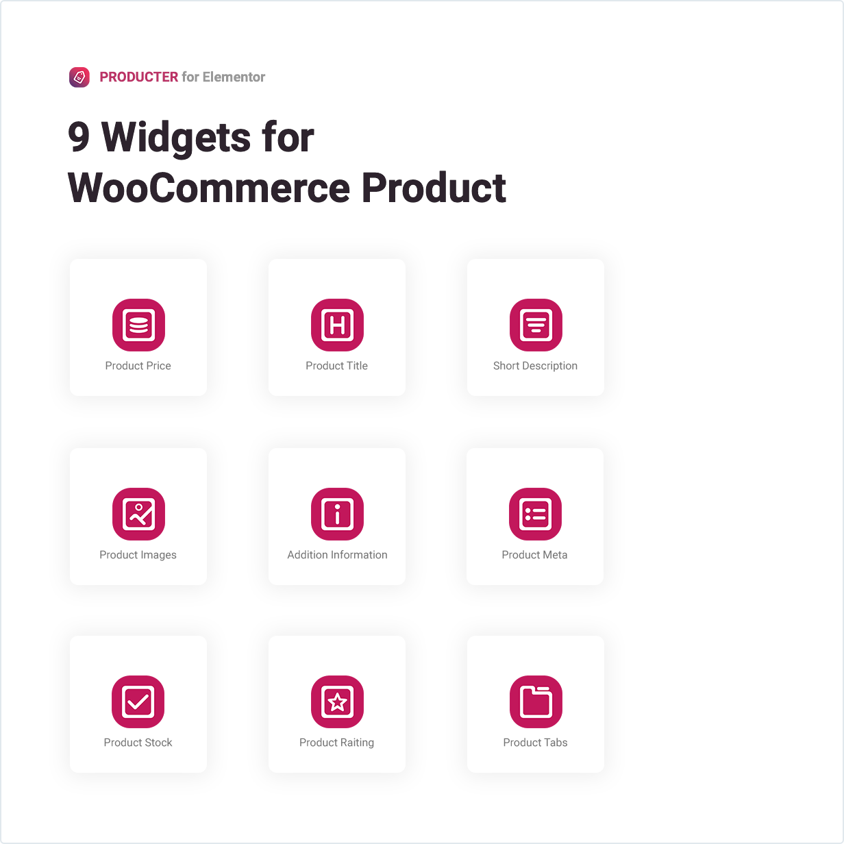 Elementor 的 WooCommerce 产品小部件源代码