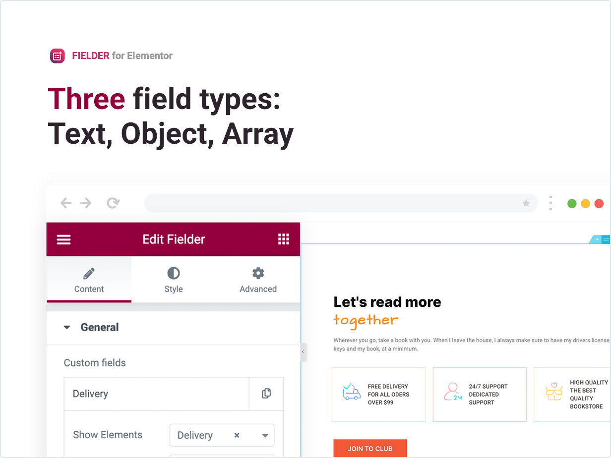 Fielder – Elementor 的 WordPress 自定义字段源代码