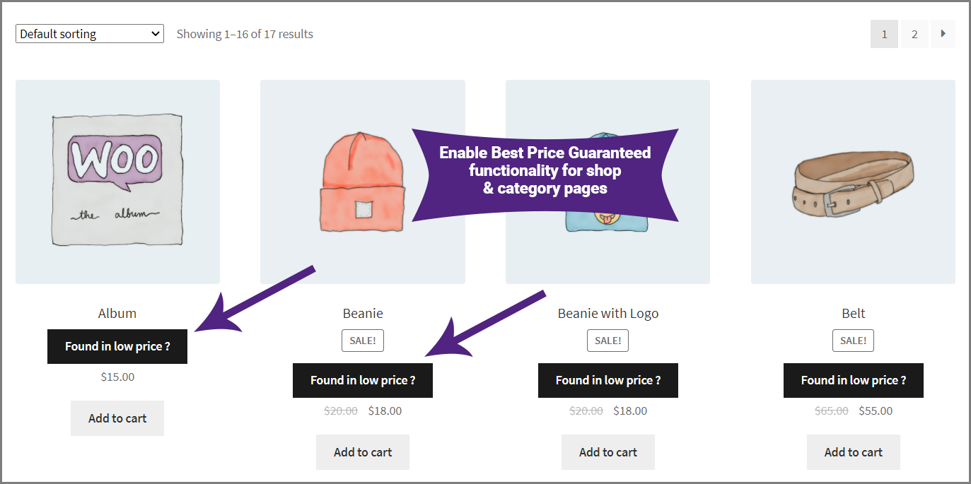WooCommerce 的最佳价格保证插件源代码