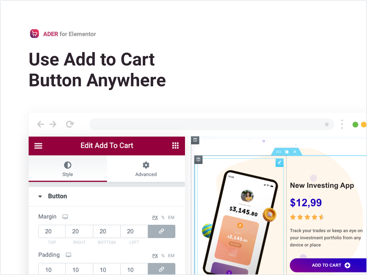 WooCommerce 的添加到购物车按钮 – Ader源代码