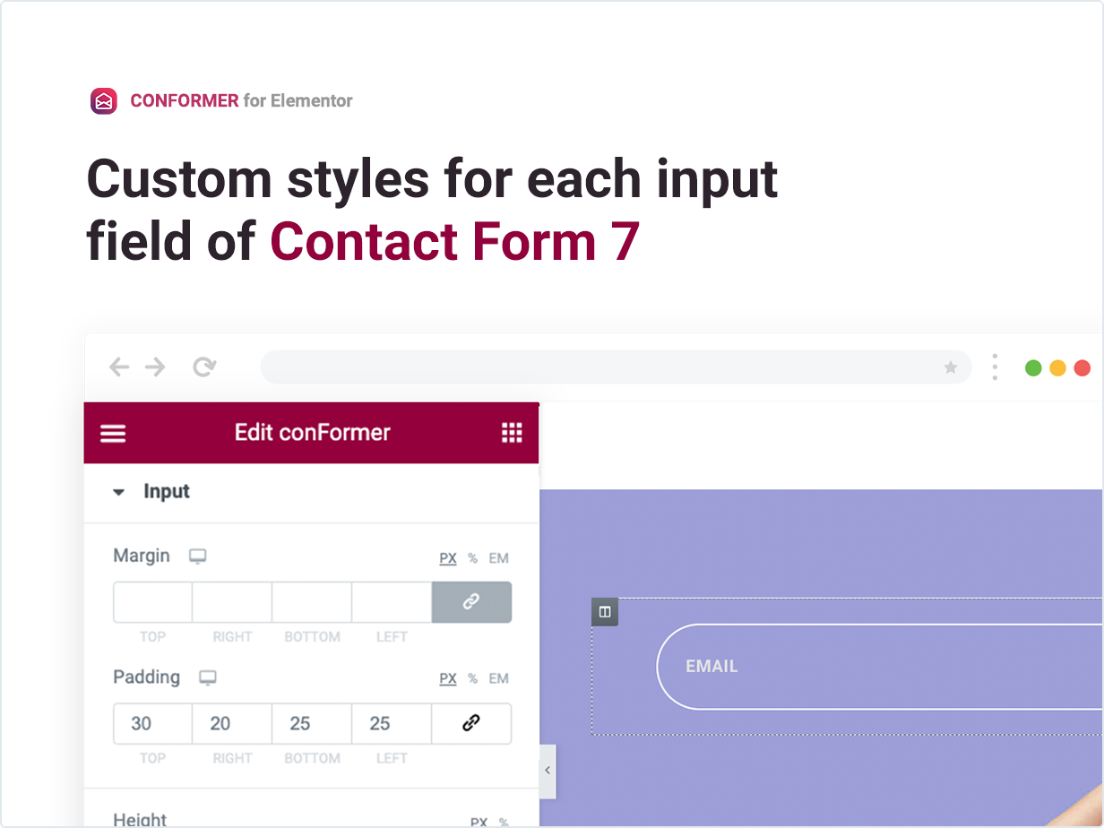 联系 Elementor 的 Form 7 造型器 – Conformer源代码
