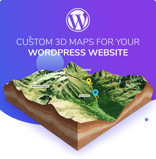 3D Map WordPress 插件 – 3D-Mapper源代码