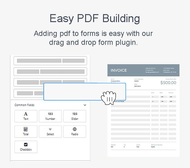 忍者表格 PDF 定制器源代码
