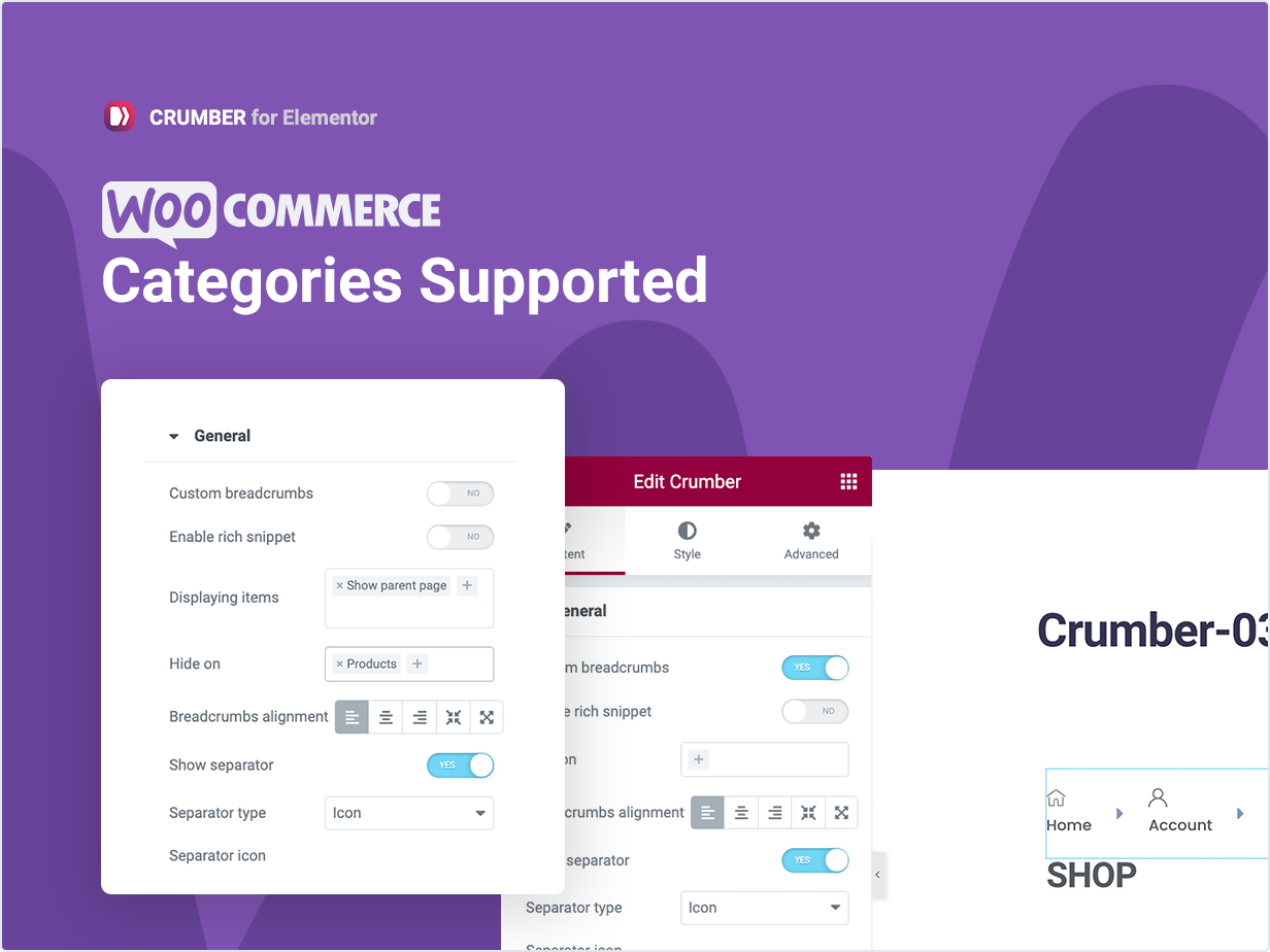 Elementor 的面包屑——Crumber源代码