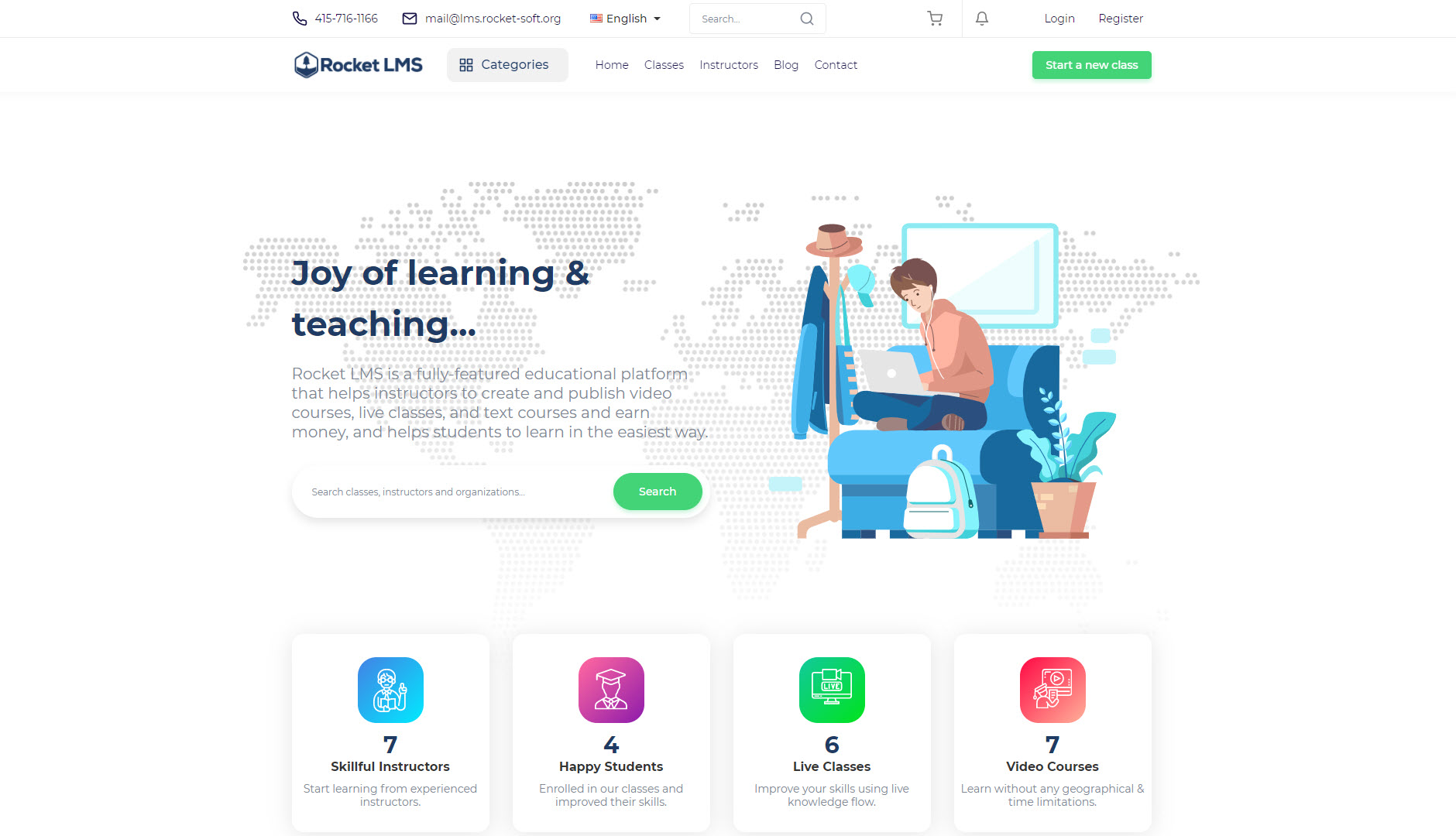 Rocket LMS – 学习管理系统源代码