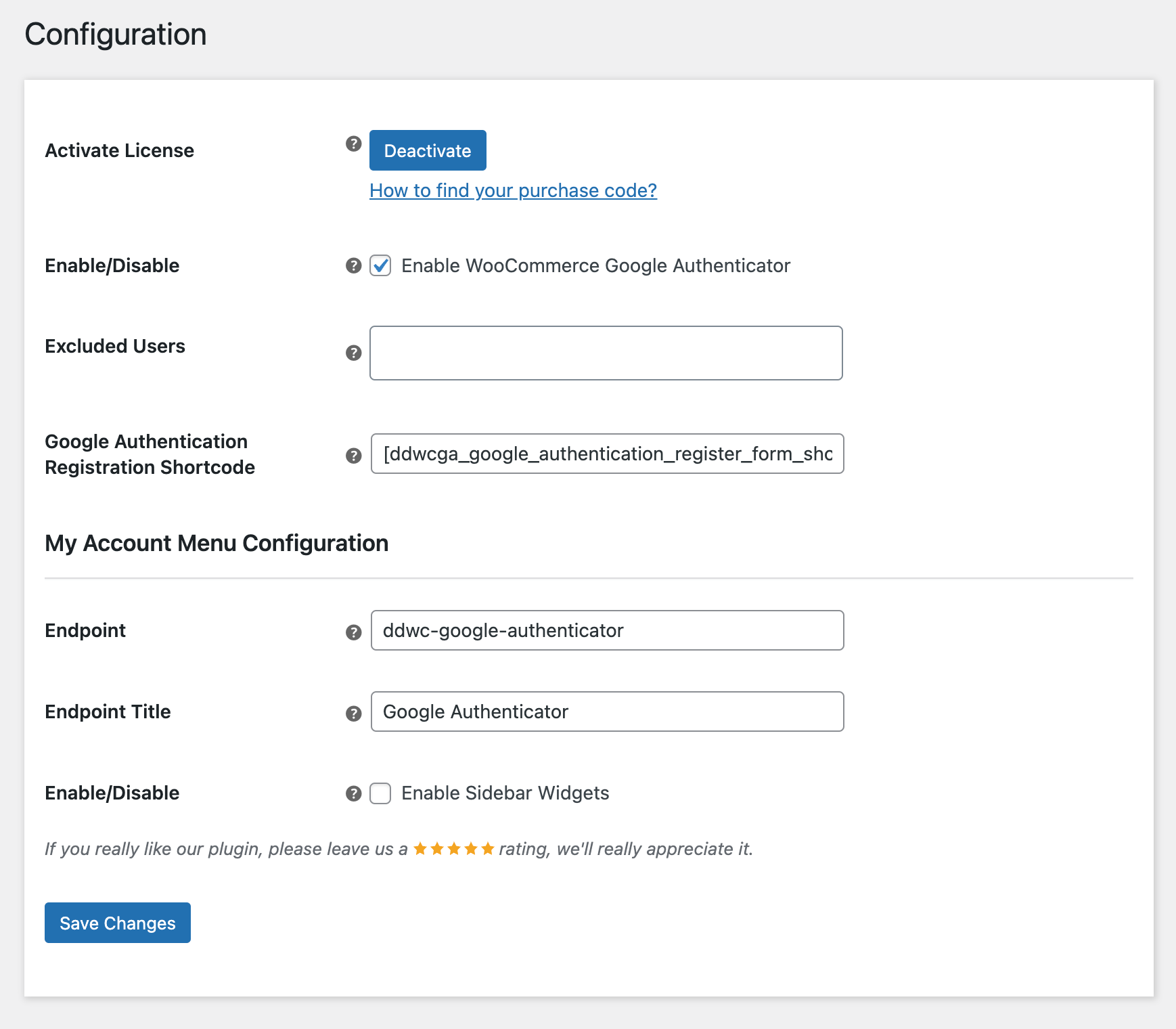 WooCommerce Google Authenticator 两因素身份验证源代码