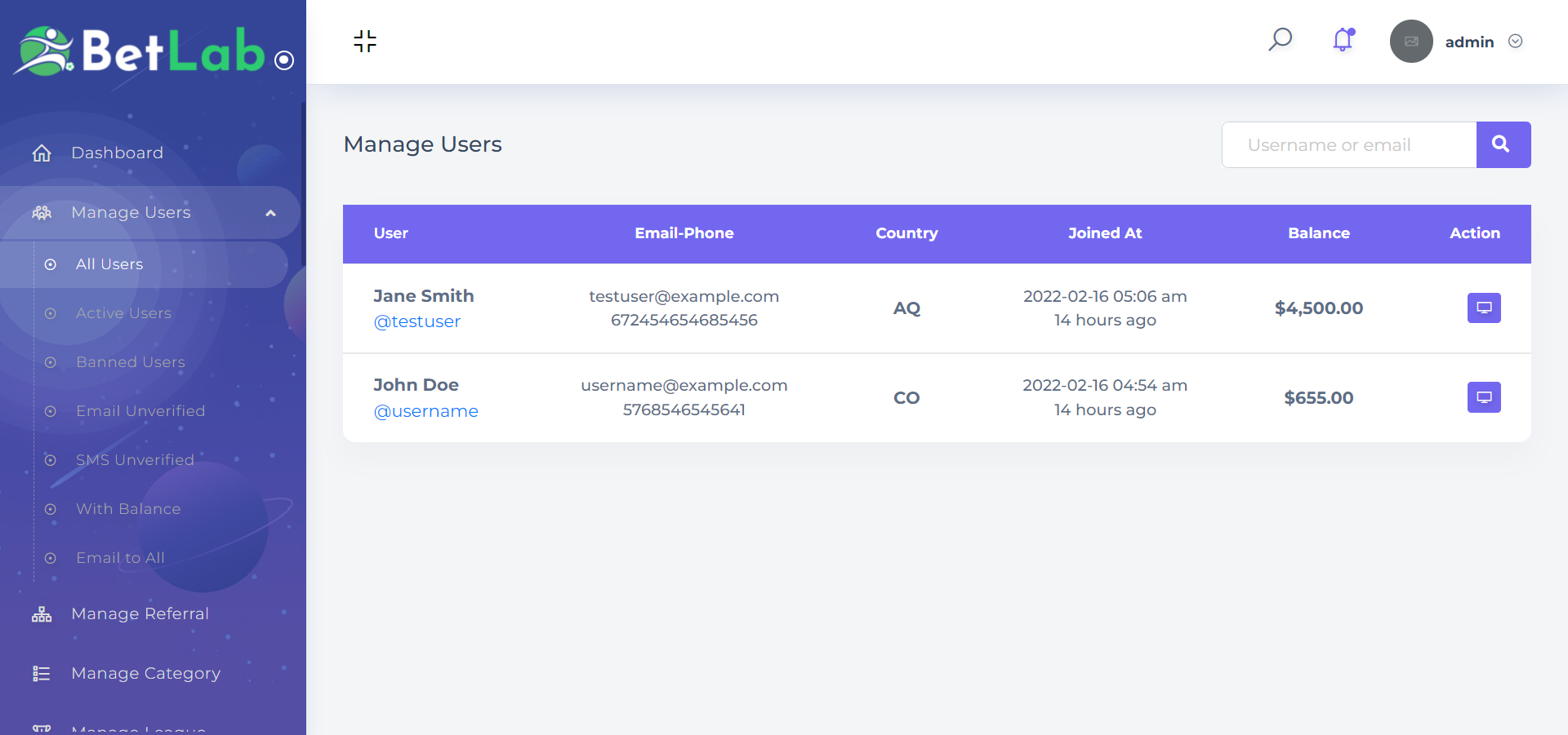 BetLab – 体育博彩平台源代码