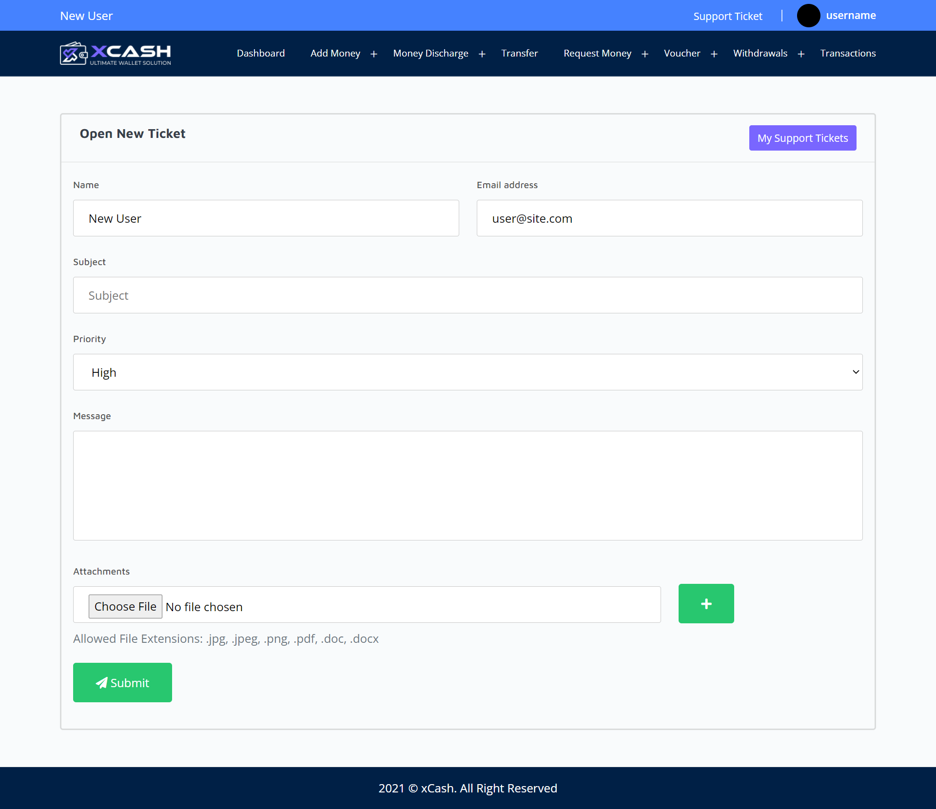 Xcash – 终极钱包解决方案源代码