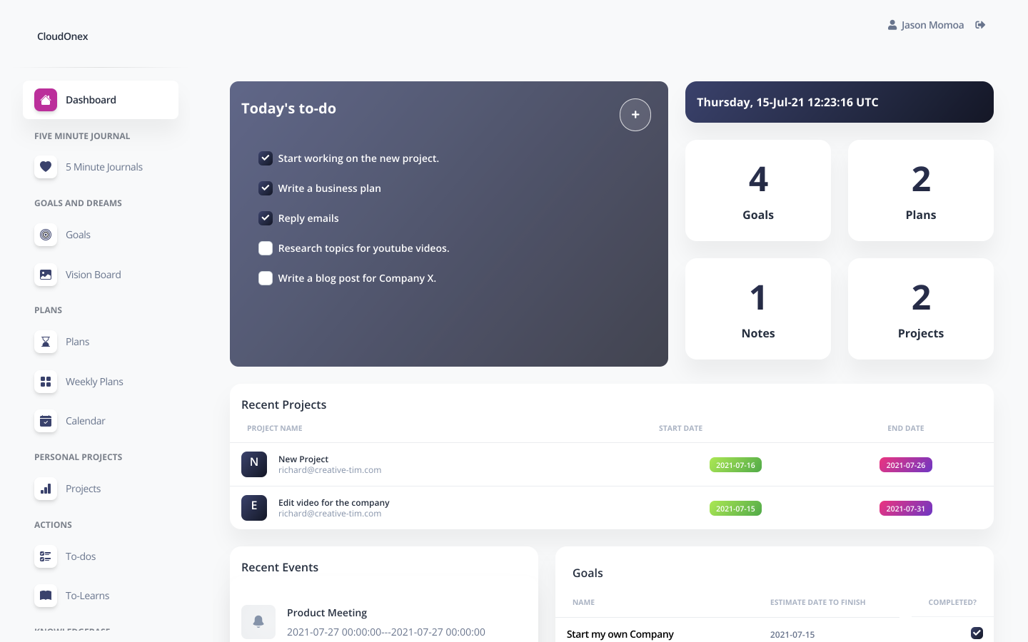 Focus SaaS – Laravel 生产力管理工具源代码