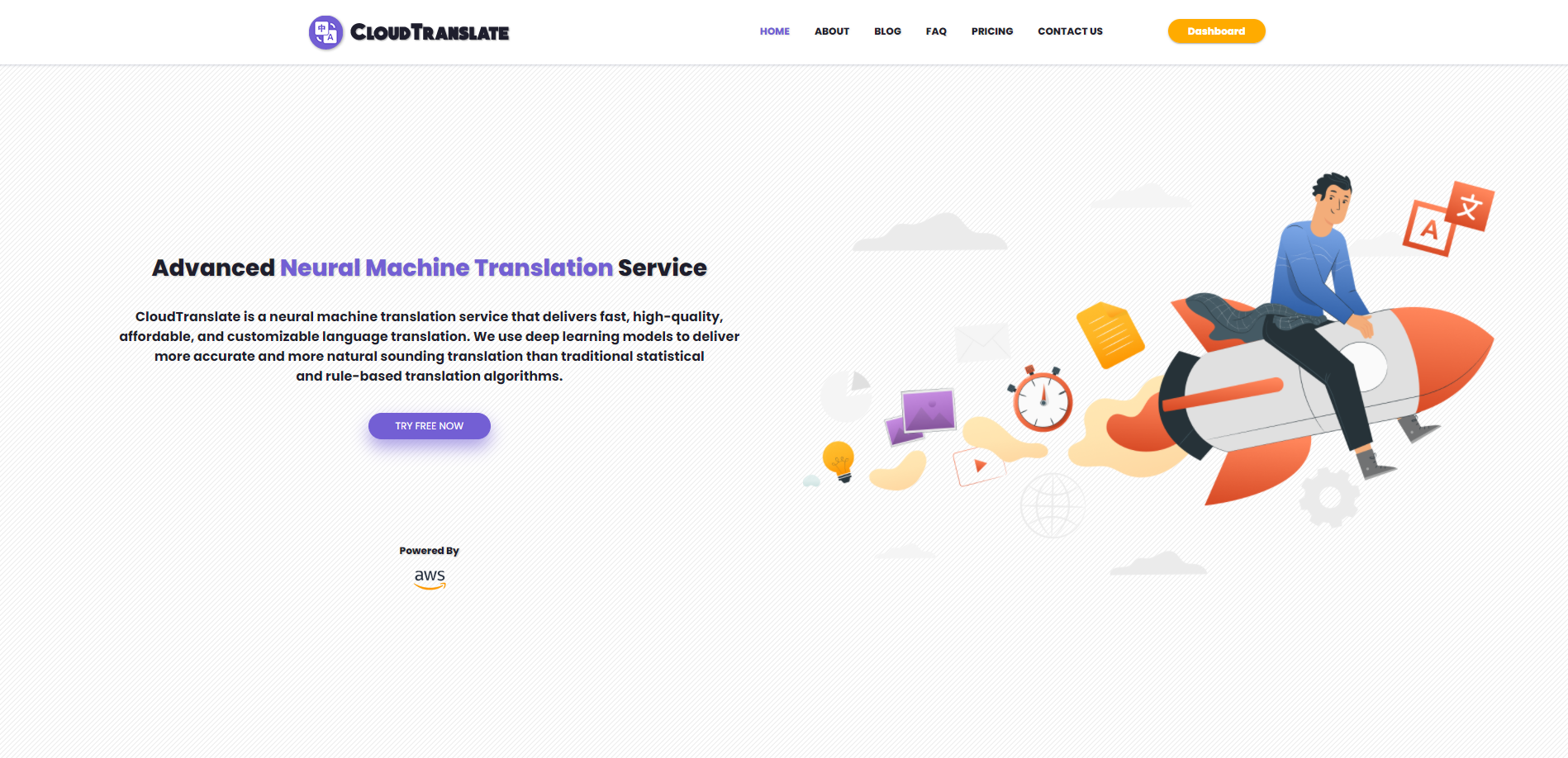 Cloud Translate – 作为 SaaS 的高级神经机器翻译服务源代码