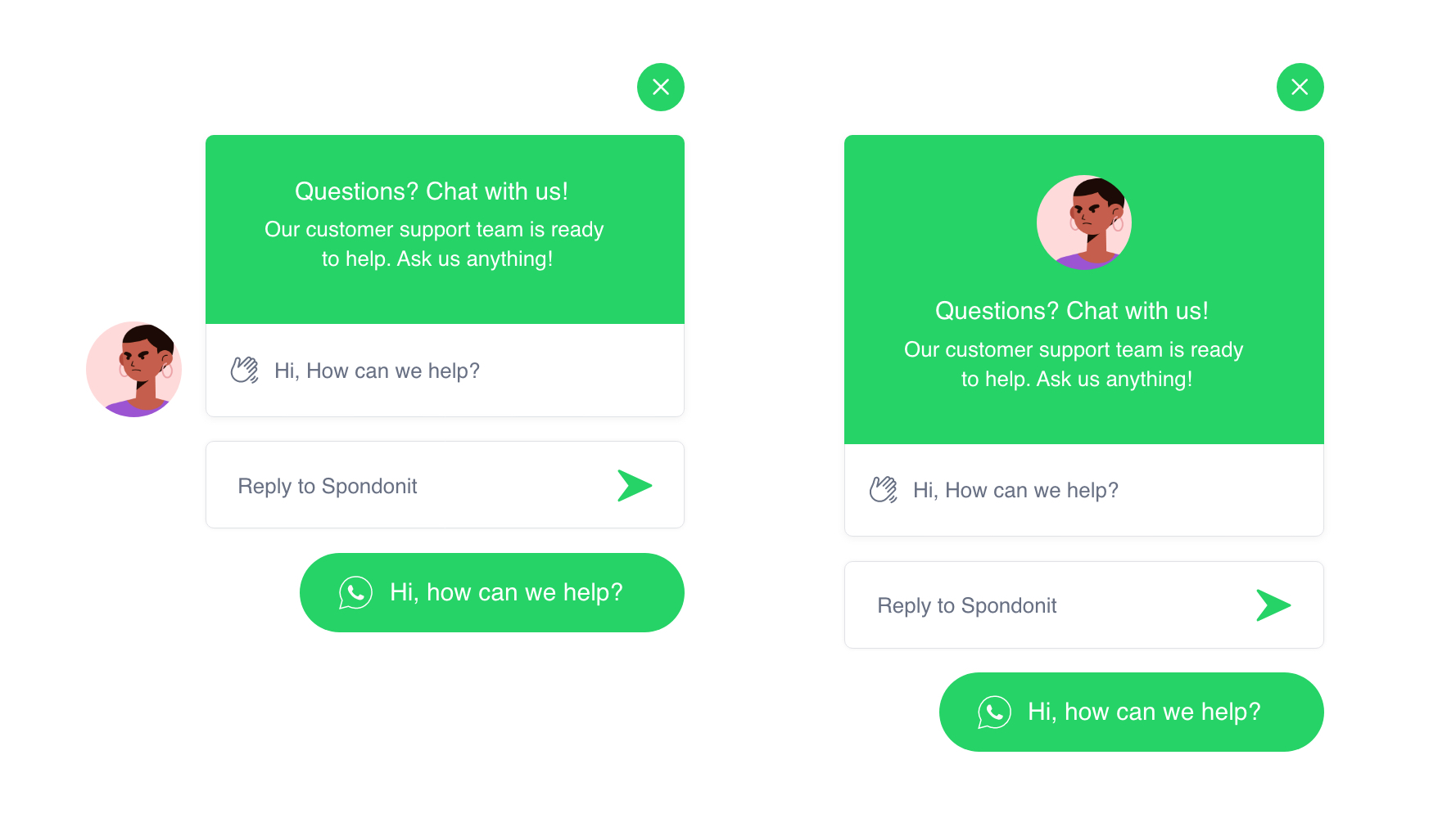 WhatsApp 聊天 – 通用平台 WordPress PHP & HTML 独立软件源代码