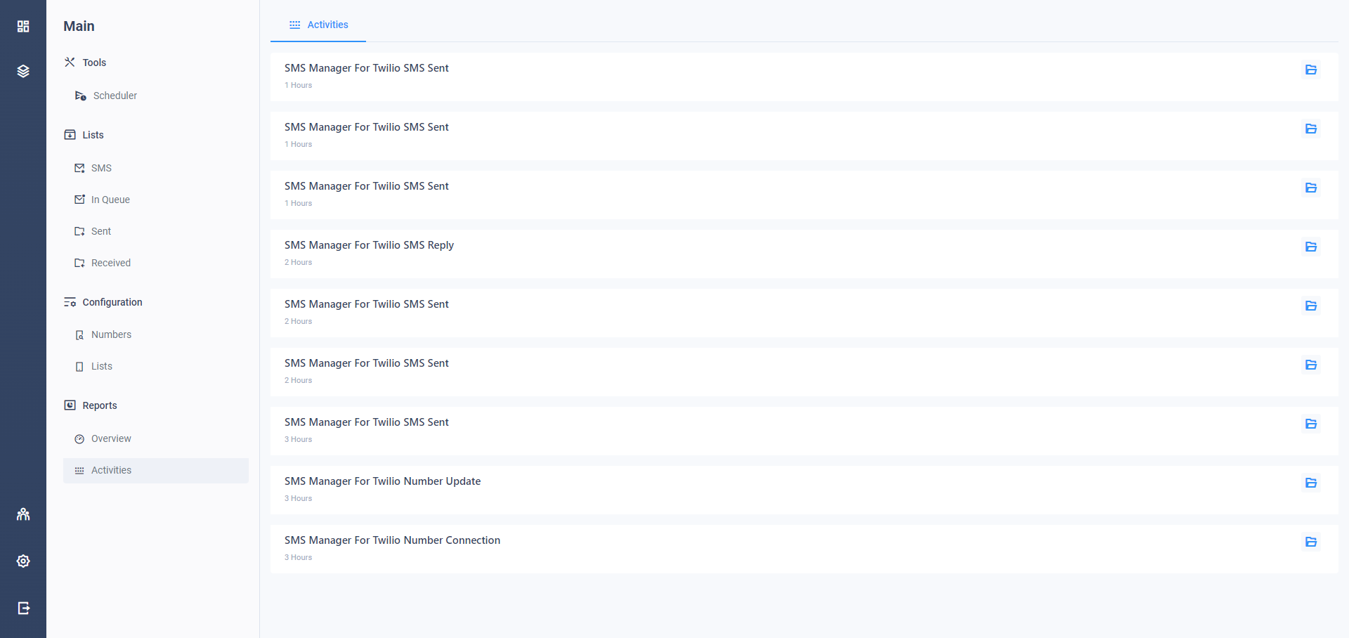 CRM SMS Manager – 发送、安排和自动发送 SMS源代码