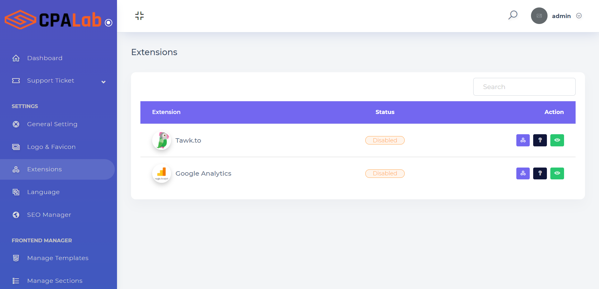 CpaLab – Cpa 和附属公司营销登陆页面源代码
