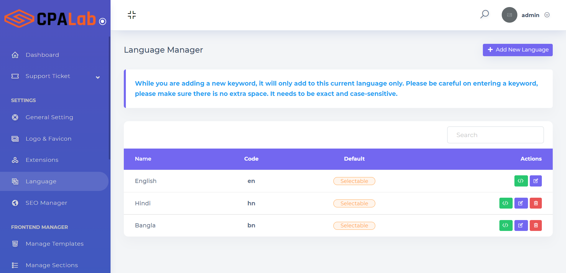 CpaLab – Cpa 和附属公司营销登陆页面源代码