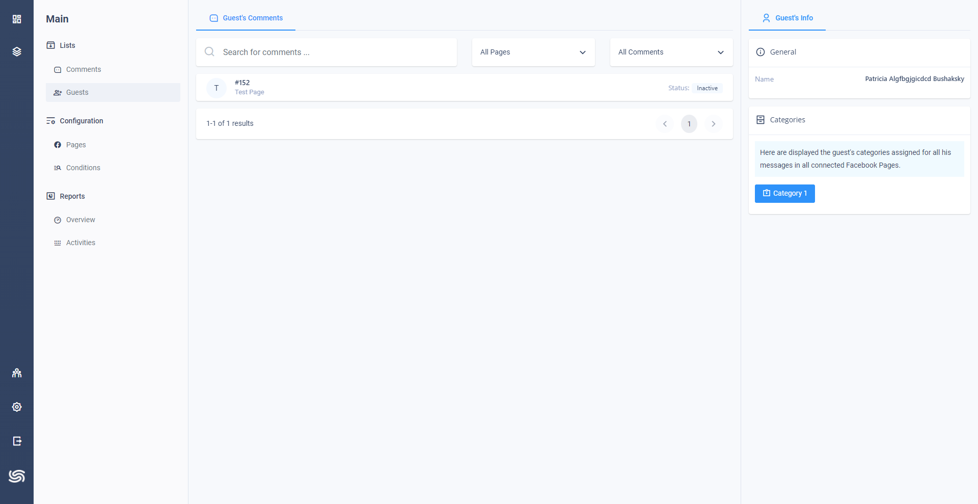 用于自动 Facebook 评论审核的 CRM 版主源代码