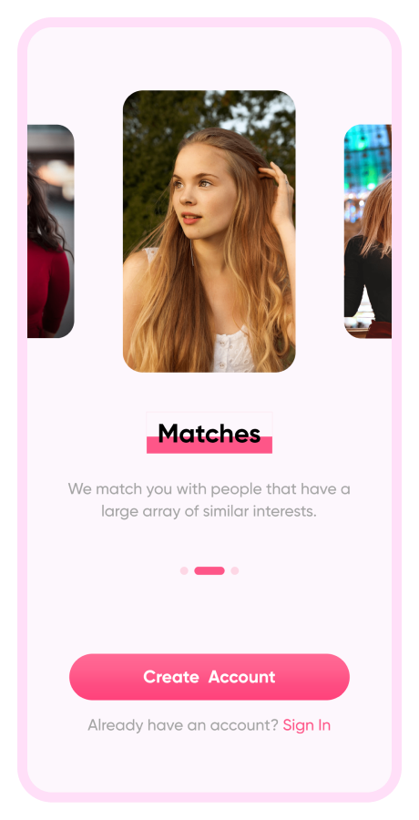 GoDate – 约会应用程序 Badoo Bumble Happn Social Matches Swipes Tinder Clone Flutter UI源代码
