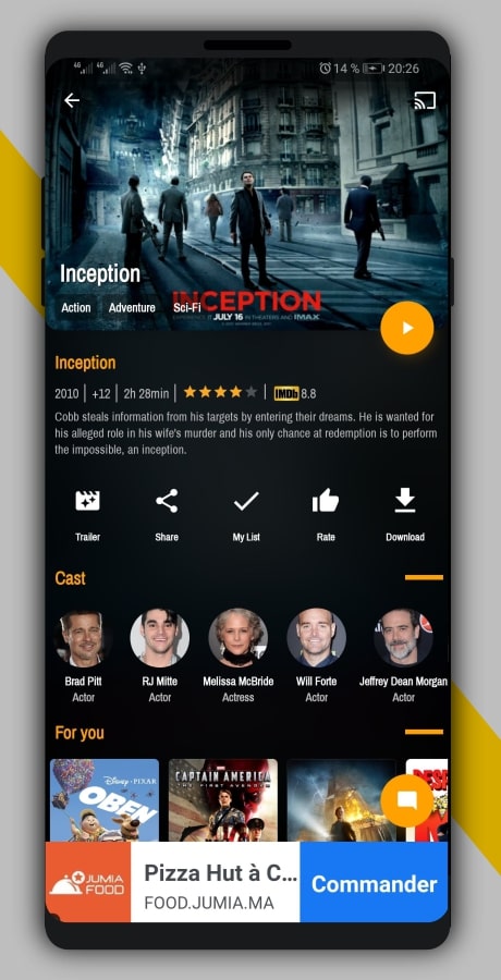 Flix App 电影 – 电视剧 – 直播电视频道 – 电视演员源代码