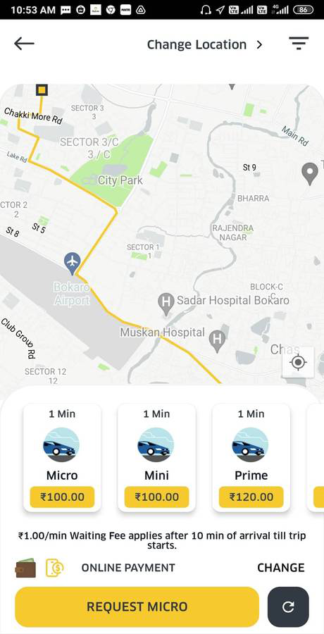 RideIn Taxi App-带有管理面板和驱动程序的在线Android出租车预订应用程序| 用户面板源代码