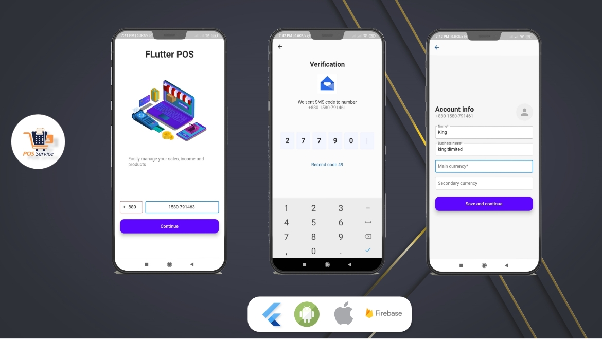 POS – 使用 Firebase 的销售点和库存管理 Flutter 应用源代码
