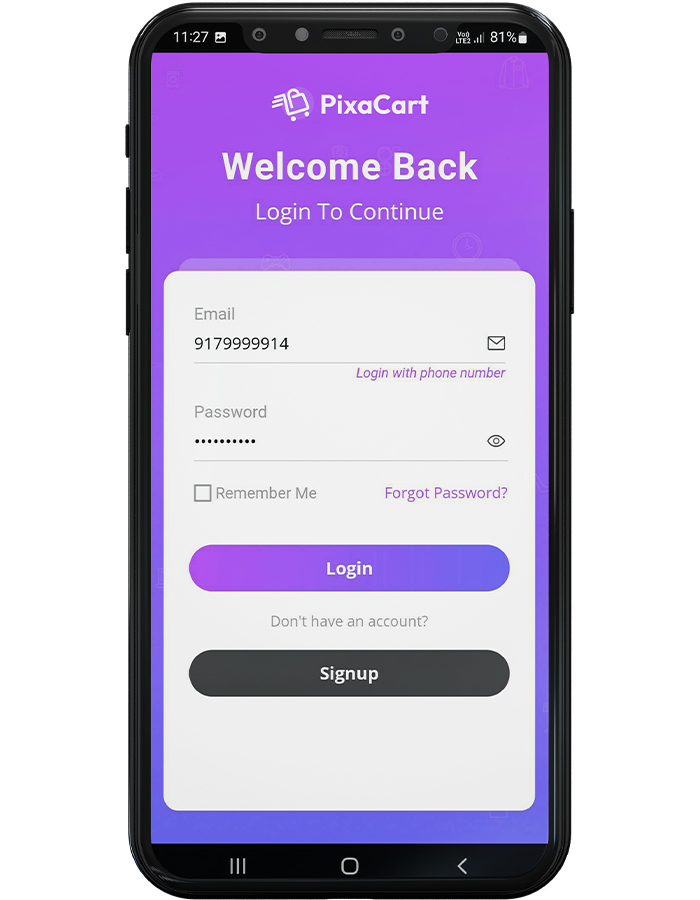 PixaCart – 带有卖家和管理面板的多供应商 Flutter 电子商务应用程序(Web)源代码