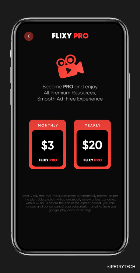 Flixy : 电影 | 系列 | 直播电视流媒体应用程序:Android – Laravel源代码