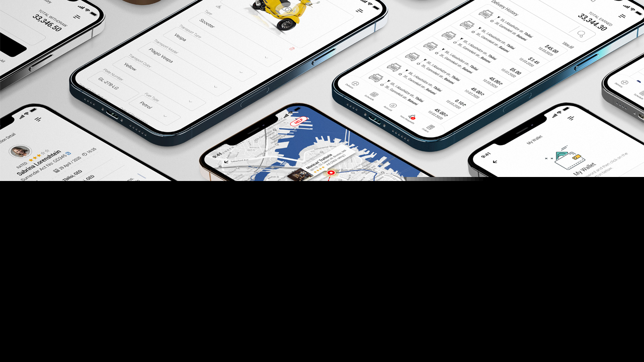 Dobuler – 适用于 iOS 和 Android 的驱动程序应用程序源代码