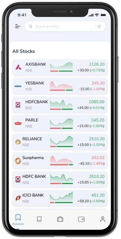 Stock Market App v1.0 – React 原生模板源代码
