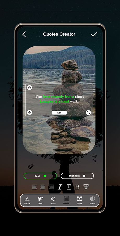 Quote Writer – Instagram 的 Quote Maker 应用程序 – 在照片编辑器和照片文本编辑器上添加文本文本源代码