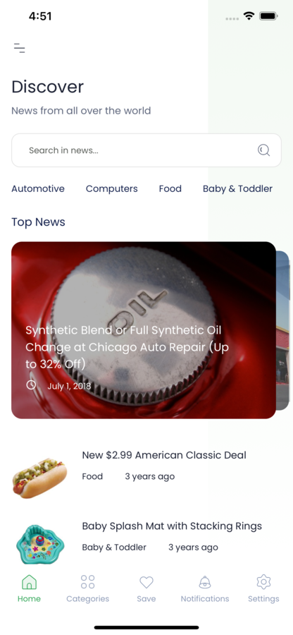 智能 WordPress React Native 移动应用源代码