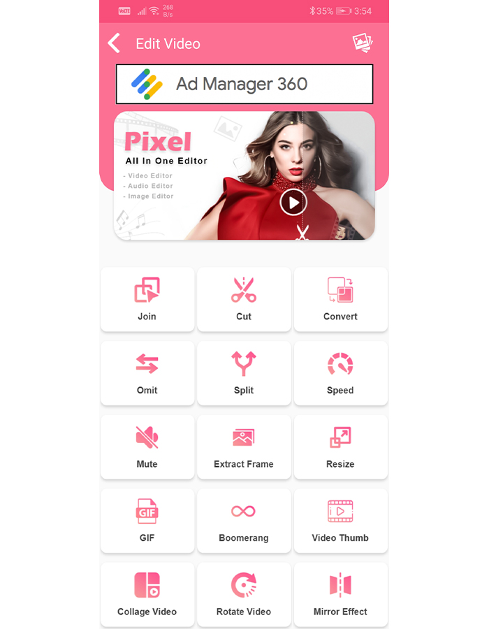 Android Pixel – 多合一编辑器(视频编辑器、音频编辑器、图像编辑器)(支持 Android 12)源代码