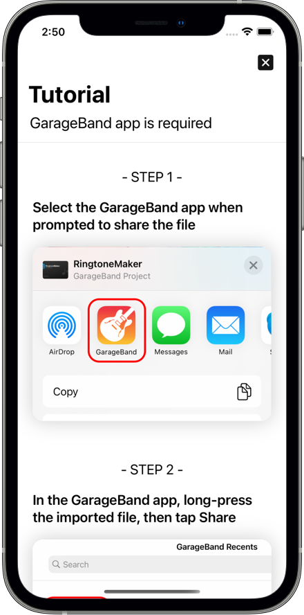 铃声制作器 – SwiftUI 铃声应用程序 – 无需 iTunes 或 PC源代码